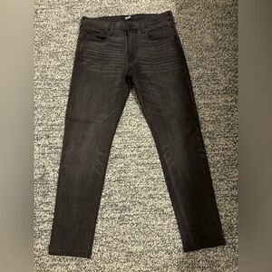 PAIGE Black Skinny Slim-Fit Jeans with Sleek Design
